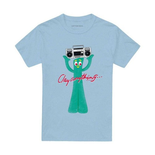 Front - Gumby Unisex Adult Clay Anything T-Shirt