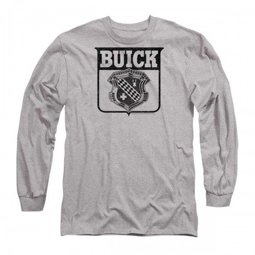 Front - Buick Unisex Adult 1946 Emblem Long-Sleeved T-Shirt
