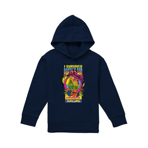 Front - One Piece Childrens/Kids I Survived Party´s Bar Hoodie