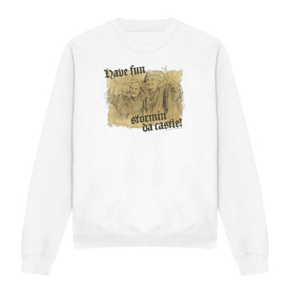 Front - The Princess Bride Unisex Adult Stormin The Castle Sweatshirt