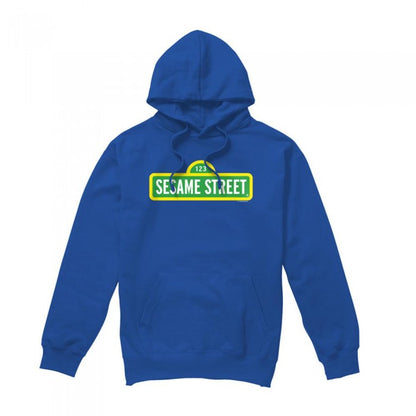 Front - Sesame Street Unisex Adult Logo Hoodie
