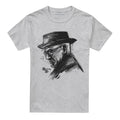 Front - Breaking Bad Unisex Adult Heisenberg Sketch T-Shirt