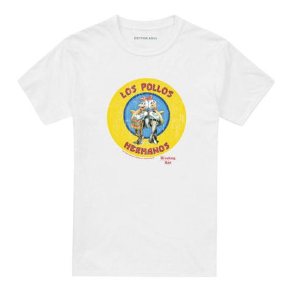 Front - Breaking Bad Unisex Adult Los Pollos Hermanos T-Shirt