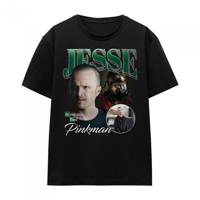 Front - Breaking Bad Womens/Ladies Homage Jesse Pinkman T-Shirt