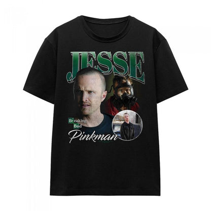 Front - Breaking Bad Womens/Ladies Homage Jesse Pinkman T-Shirt