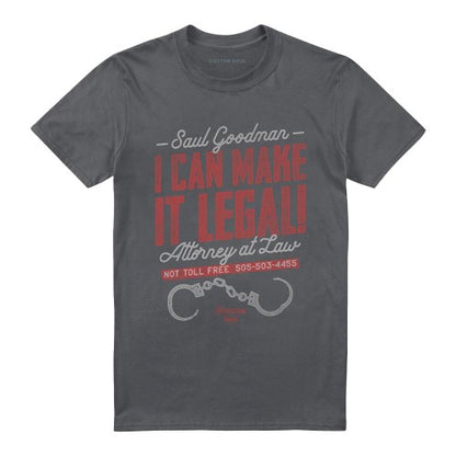 Front - Breaking Bad Unisex Adult I Can Make It Legal! T-Shirt