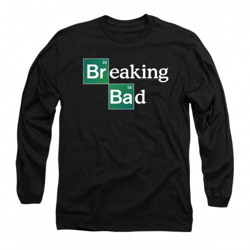 Front - Breaking Bad Unisex Adult Logo Long-Sleeved T-Shirt