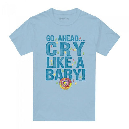 Front - Dubble Bubble Unisex Adult Cry Like A Baby T-Shirt