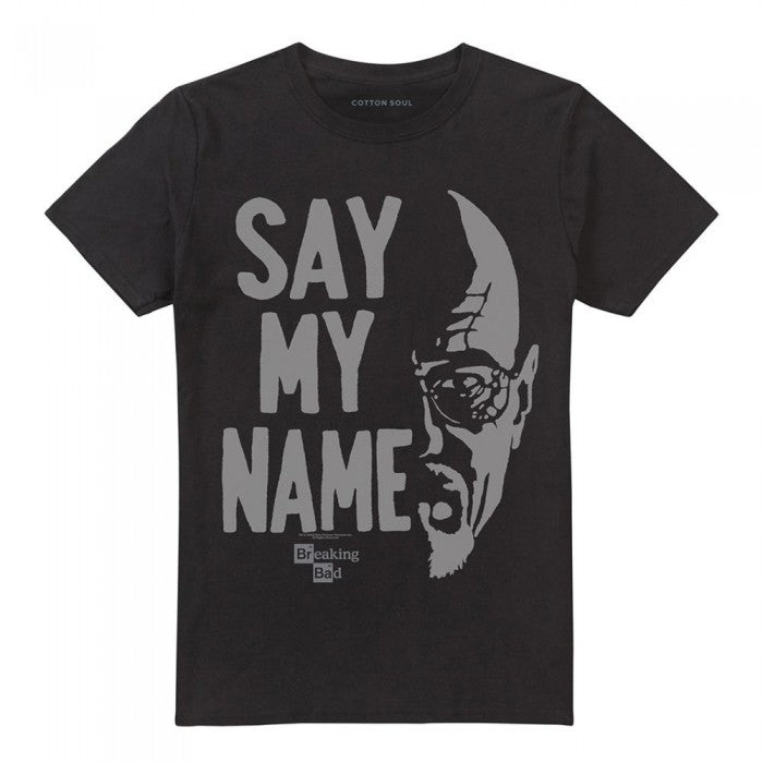 Front - Breaking Bad Unisex Adult Say My Name T-Shirt