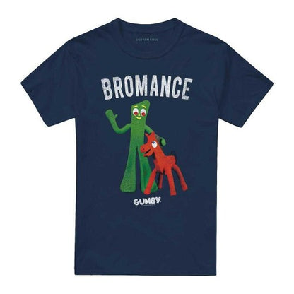 Front - Gumby Unisex Adult Bromance T-Shirt