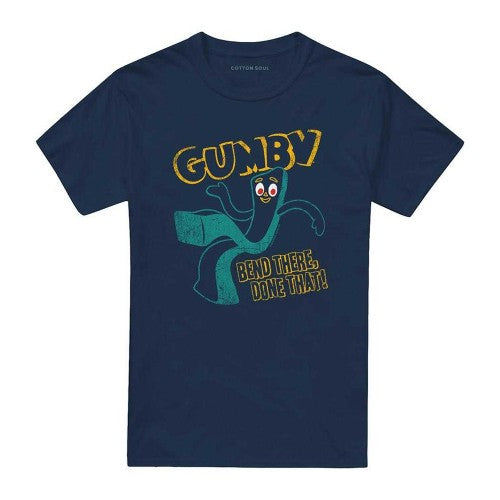 Front - Gumby Unisex Adult Bend There Done That T-Shirt