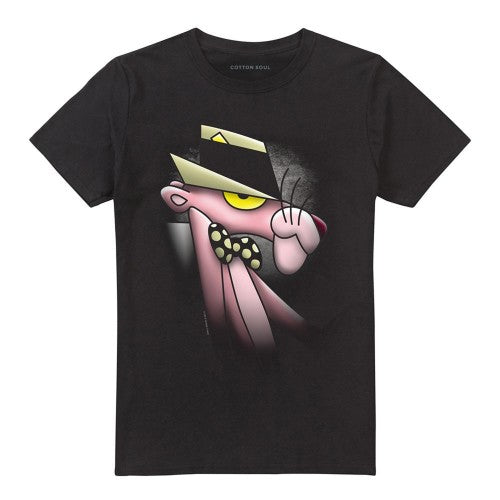 Front - Pink Panther Unisex Adult Smooth Panther T-Shirt