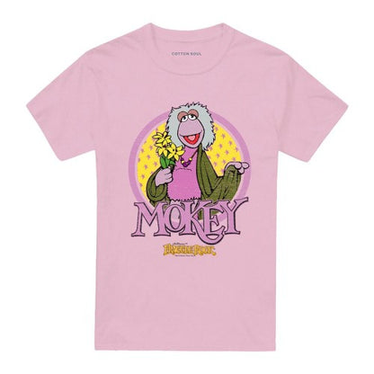 Front - Fraggle Rock Unisex Adult Mokey Fraggle Circle T-Shirt