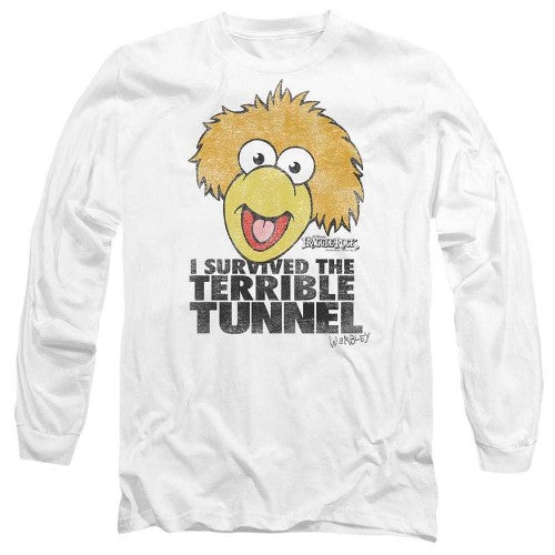 Front - Fraggle Rock Unisex Adult Terrible Tunnel Long-Sleeved T-Shirt