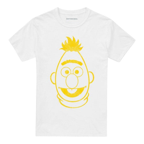 Front - Sesame Street Unisex Adult Bert Mono T-Shirt