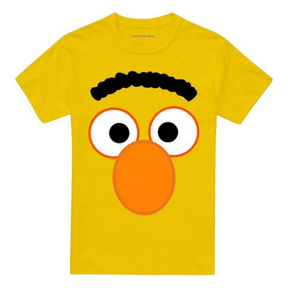 Front - Sesame Street Unisex Adult Bert Eyes T-Shirt