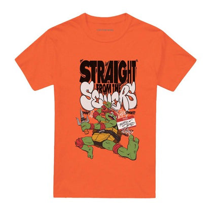 Front - TMNT Unisex Adult Mutant Mayhem Raph Sewers T-Shirt