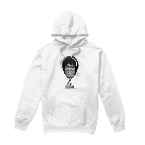 Front - Bruce Lee Unisex Adult Self Help Hoodie