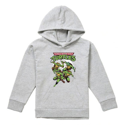 Front - TMNT Childrens/Kids Midnight Group Pullover Hoodie