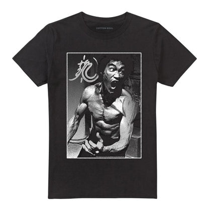 Front - Bruce Lee Unisex Adult Focused Rage T-Shirt