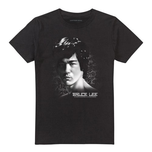 Front - Bruce Lee Unisex Adult In Your Face T-Shirt