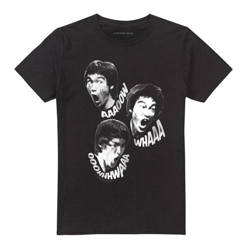Front - Bruce Lee Unisex Adult Sounds Of The Dragon T-Shirt