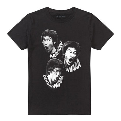 Front - Bruce Lee Unisex Adult Sounds Of The Dragon T-Shirt