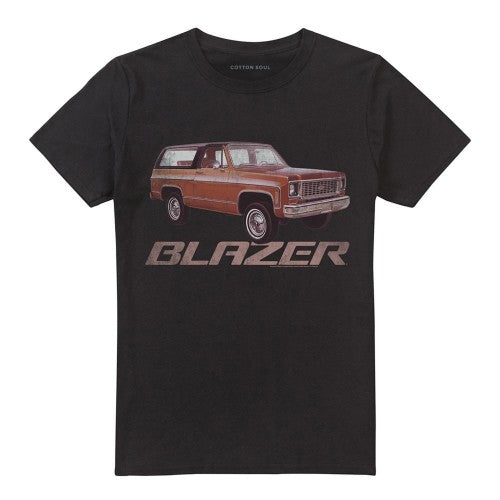 Front - Chevrolet Unisex Adult Blazer Retro T-Shirt