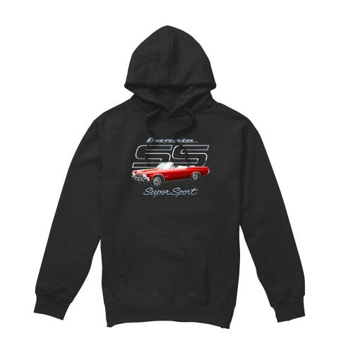 Front - Chevrolet Unisex Adult Impala SS Hoodie