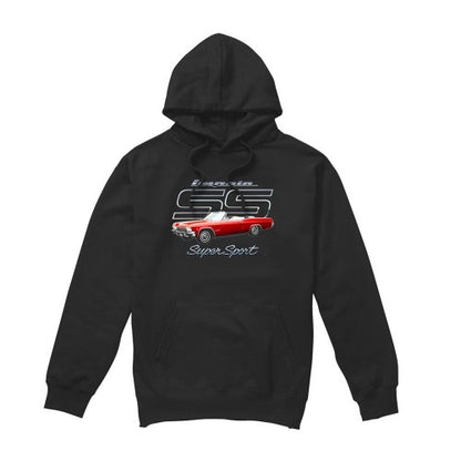 Front - Chevrolet Unisex Adult Impala SS Hoodie