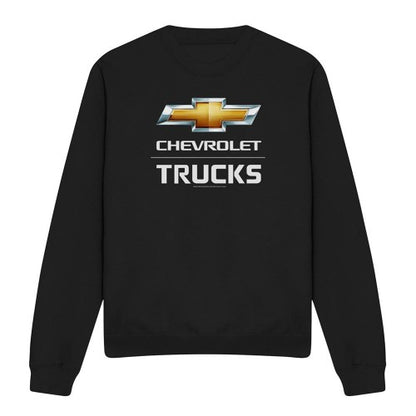 Front - Chevrolet Unisex Adult Trucks Sweatshirt
