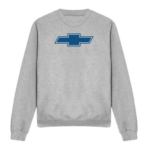 Front - Chevrolet Unisex Adult Bow Tie Sweatshirt
