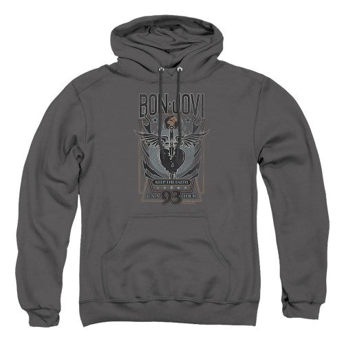 Front - Bon Jovi Unisex Adult Keep The Faith Hoodie