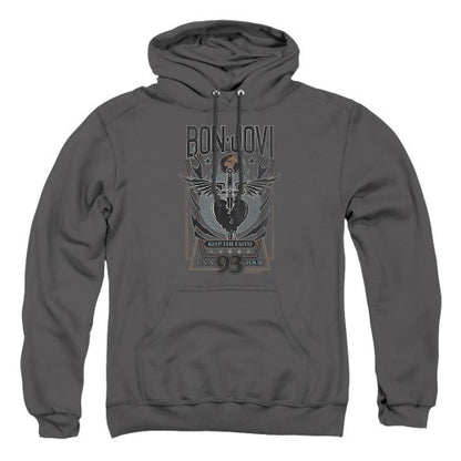 Front - Bon Jovi Unisex Adult Keep The Faith Hoodie