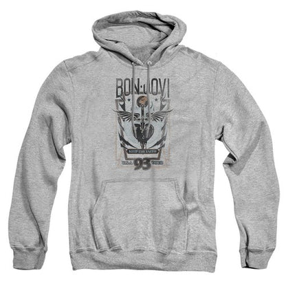 Front - Bon Jovi Unisex Adult Keep The Faith Heather Hoodie