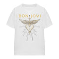 Front - Bon Jovi Womens/Ladies Greatest Hits T-Shirt