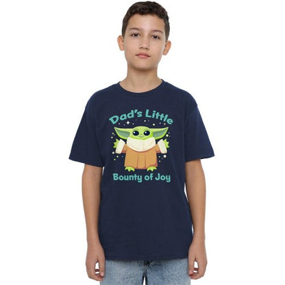Front - Star Wars Boys Bounty Of Joy Grogu T-Shirt