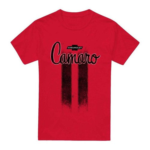 Front - Chevrolet Unisex Adult Camaro Stripes T-Shirt