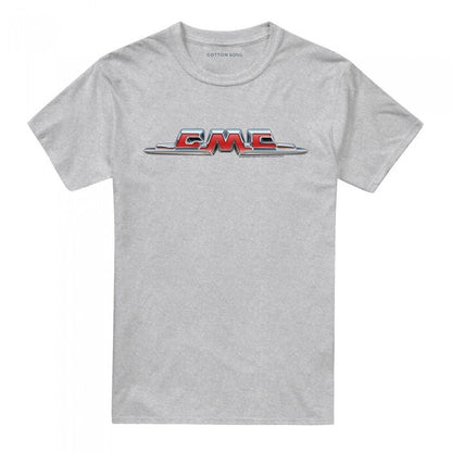 Front - GMC Unisex Adult Chrome Logo Heather T-Shirt