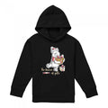 Front - Winnie the Pooh Childrens/Kids The Bearer Of Christmas Gifts Heather Hoodie