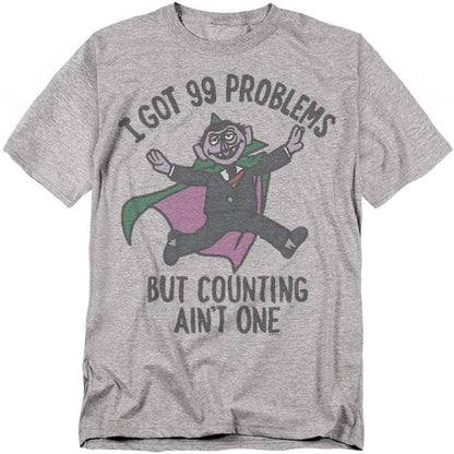 Front - Sesame Street Unisex Adult I Got 99 Problems T-Shirt