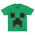 Front - Minecraft Boys Creeper T-Shirt