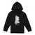 Front - Winnie the Pooh Childrens/Kids Hug Life Eeyore Heather Valentine`s Day Hoodie