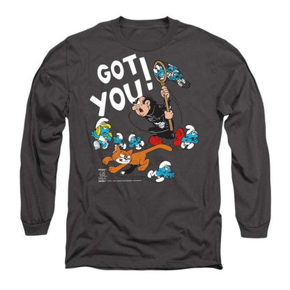Front - The Smurfs Mens Gargamel Long-Sleeved T-Shirt