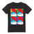 Front - The Smurfs Unisex Adult Tiles T-Shirt