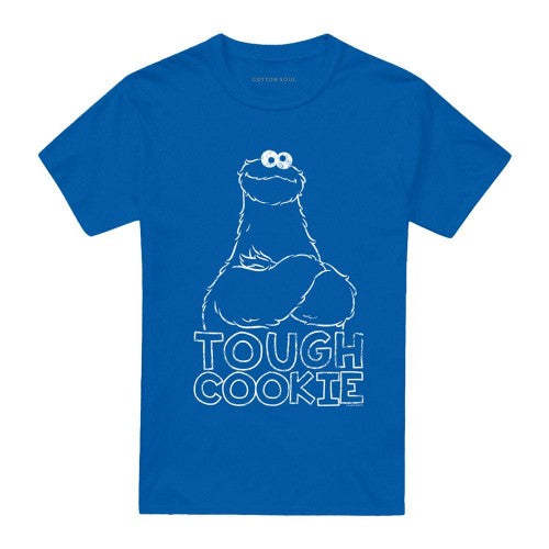 Front - Sesame Street Unisex Adult Touch Cookie Cookie Monster T-Shirt