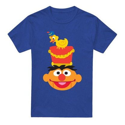 Front - Sesame Street Unisex Adult Count von Count Nutcracker T-Shirt
