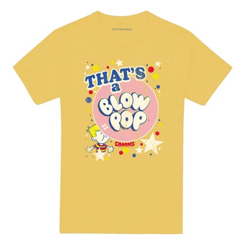 Front - Tootsie Roll Unisex Adult Thats A Blow Pop T-Shirt
