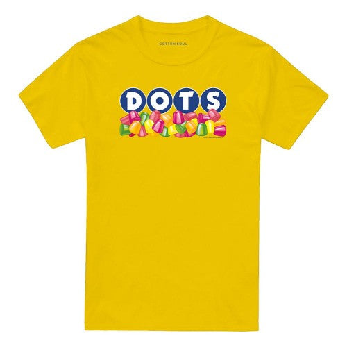 Front - Tootsie Roll Unisex Adult Dots Logo T-Shirt