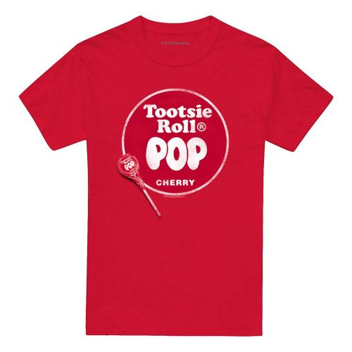 Front - Tootsie Roll Unisex Adult Pop Logo T-Shirt